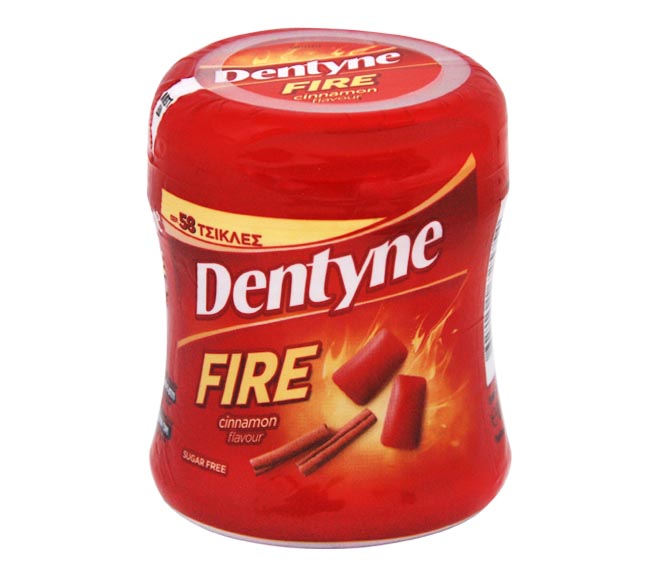 gum DENTYNE FIRE cinnamon flavour sugar free 81.2g