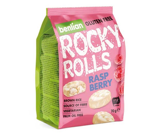 BENLIAN Rocky Rolls 70g – raspberry
