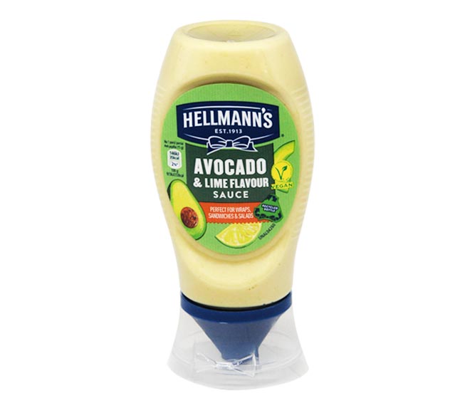 sauce HELLMANNS Avogado & Lime Sause 255g