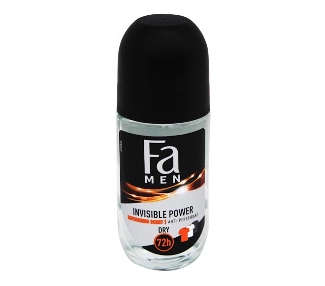 FA Men deodorant roll-on 50ml – Invisible Power