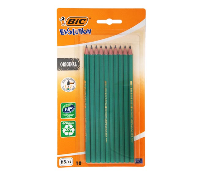 pencils BIC Evolution HB/2 X10
