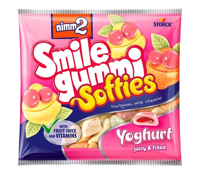 sweets STORCK SMILE GUMMI fruitgums 90g – Yoghurt