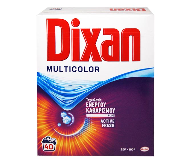 DIXAN powder Plus 40 washes 2.2kg –  Multicolor