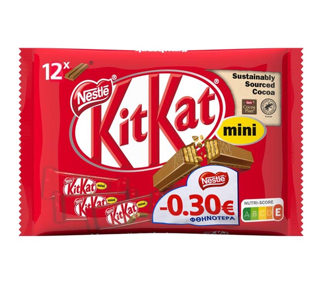 KIT KAT minis x12pcs 200g (€0.30 LESS)