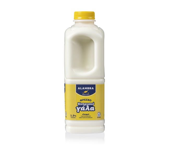 ALAMBRA milk semi skimmed 1.5% fat 1L
