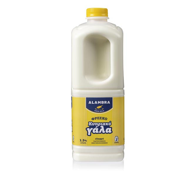 ALAMBRA milk semi skimmed 1.5% fat 2L