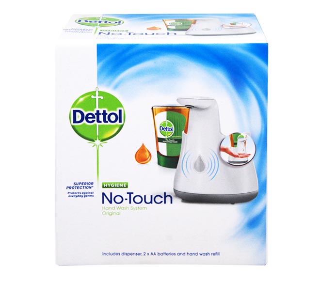DETTOL Liquid handsoap system No-Touch & refill 250ml – original