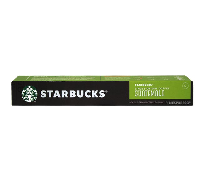 STARBUCKS single – origin coffee 52g (10 caps – intensity 5) – Guatemala