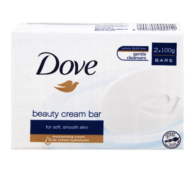 DOVE soap bar beauty cream 2x100g