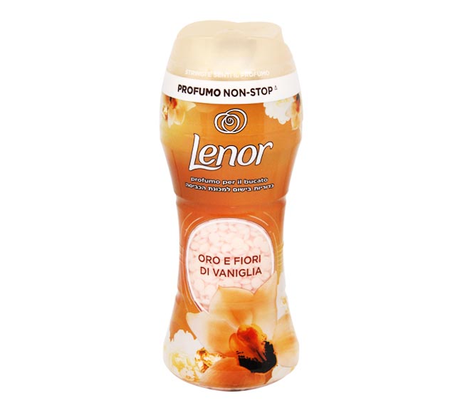 LENOR scent booster 210g – gold & vanilla flowers