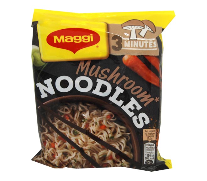 noodles MAGGI 3 min mushroom flavour 60g
