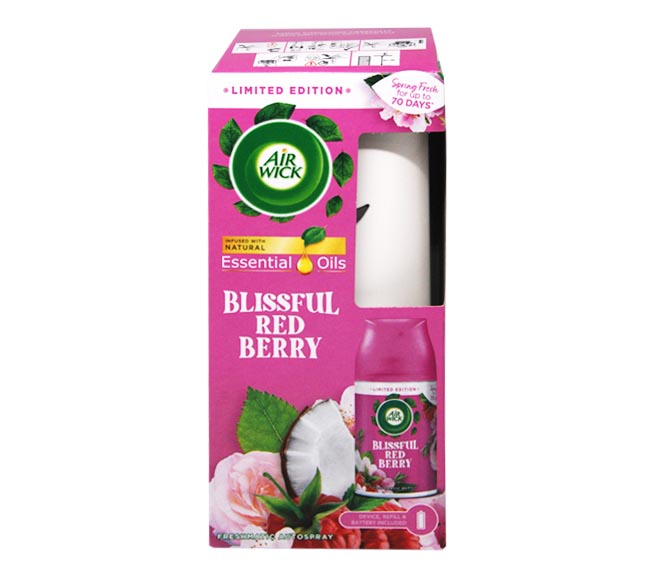 AIR WICK Freshmatic Essential Oils life scents – Blissfull Red Berry (Auto Spray)