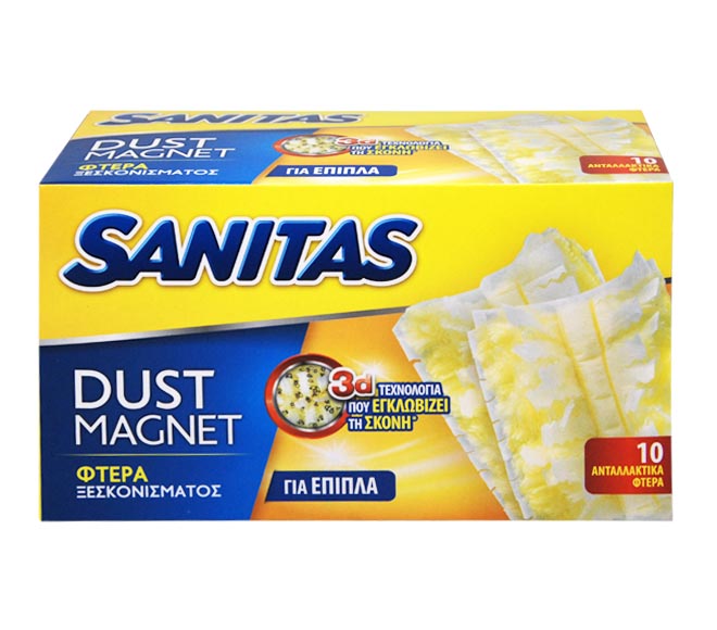 SANITAS Dust Magnet hand duster set refil 10pcs