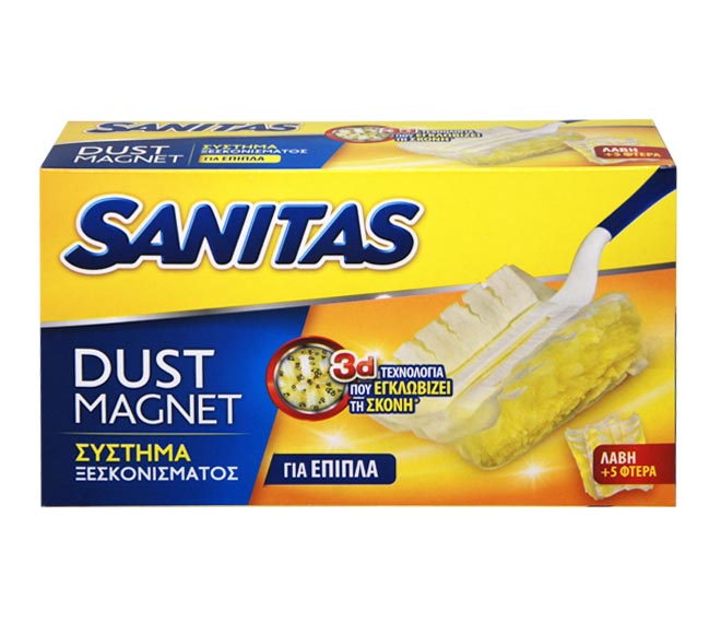 SANITAS Dust Magnet hand duster set