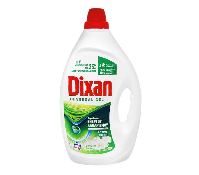 DIXAN universal gel active fresh 42 washes 2.100L – Spring Fresh