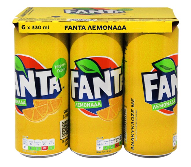 can FANTA lemonade 6x330ml