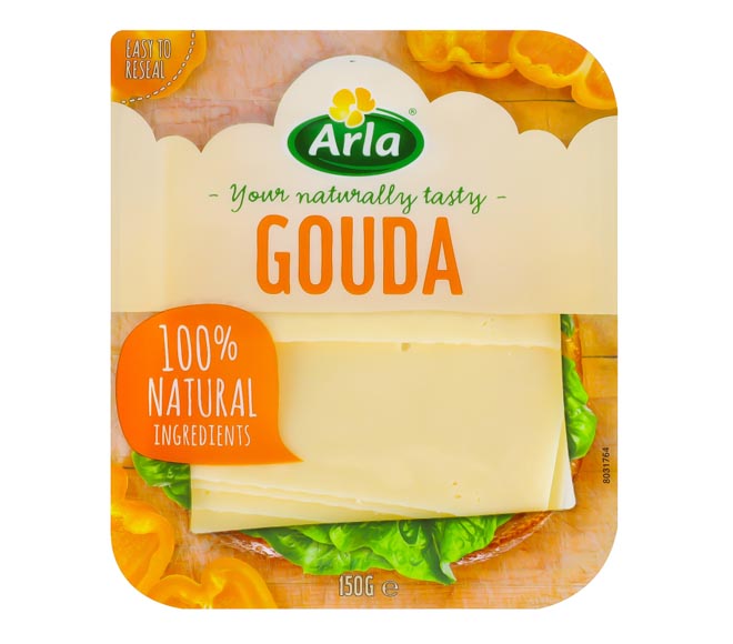 cheese ARLA gouda slices 150g