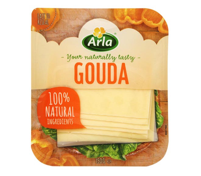 cheese ARLA gouda slices 150g
