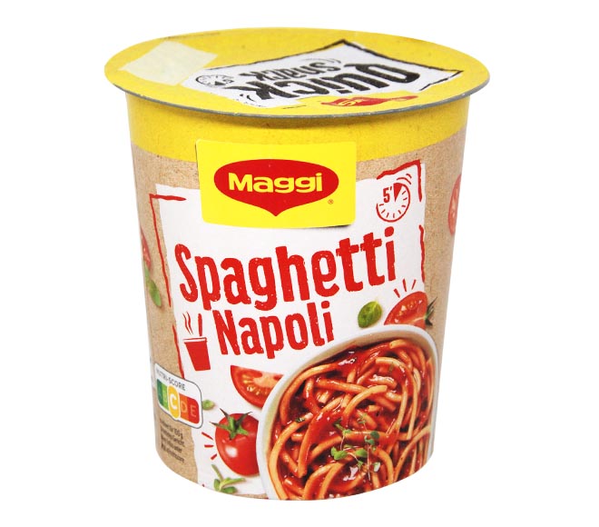 MAGGI pasta snack pot 57g – Spaghetti Napoli