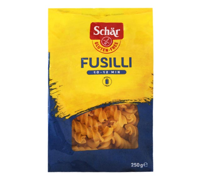 SCHAR Gluten Free Pasta 250g – Fusilli n.24