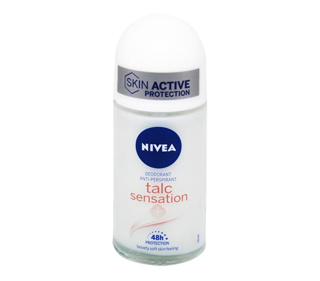NIVEA deodorant roll-on 50ml – Talc Sensation