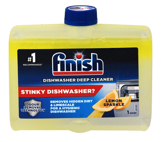 FINISH dishwasher cleaner 250ml – Lemon & Lime