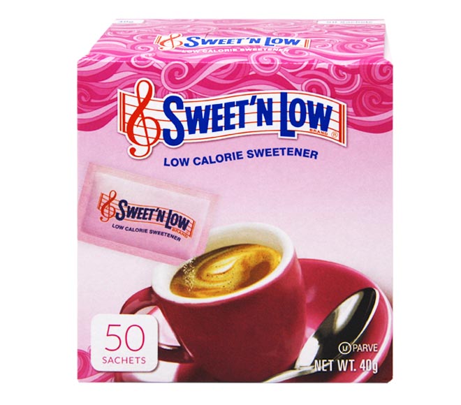 sweetener SWEETN LOW calorie 50 sashets 40g