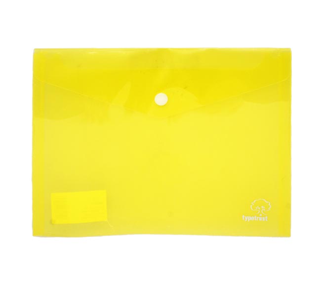 TYPOTRUST folder with button A5 (yellow)