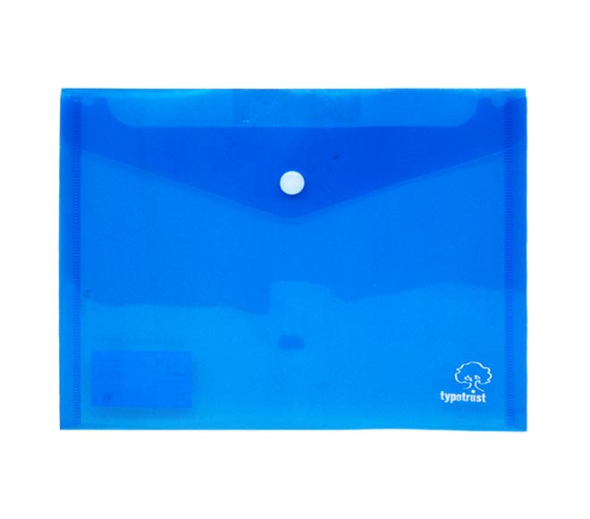 TYPOTRUST folder with button A5 (blue)
