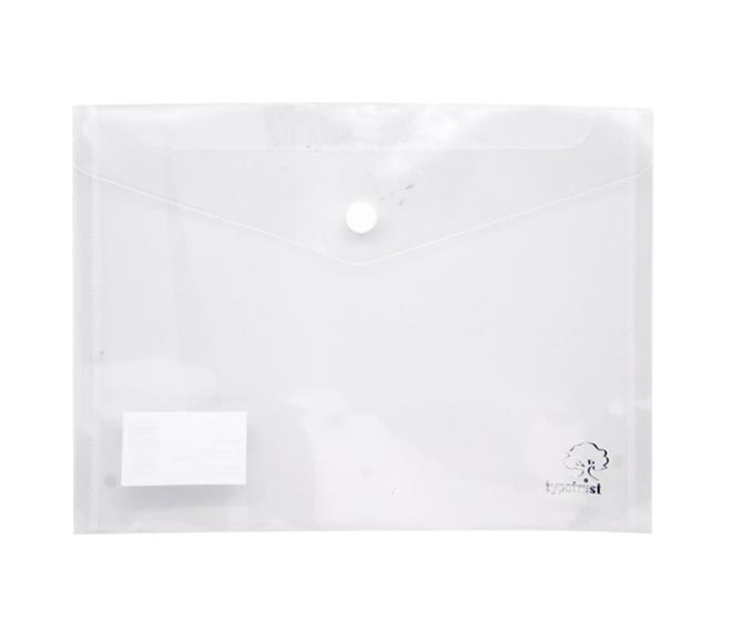 TYPOTRUST folder with button A5 (clear)