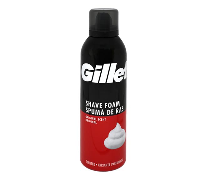 shaving foam GILLETTE 200ml – regular / normal