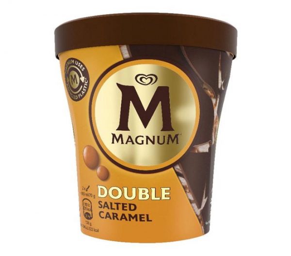 ice cream MAGNUM 440ml - Salted Caramel (double)