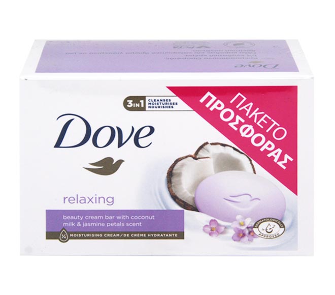 DOVE soap bar with coconut 4x100g