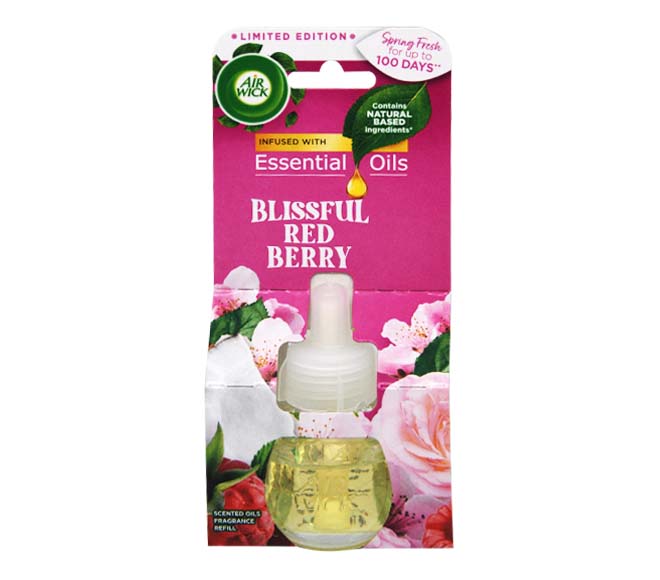 AIR WICK Limited Edition diffuser refill essential oils 19ml – Blissful Red Berry
