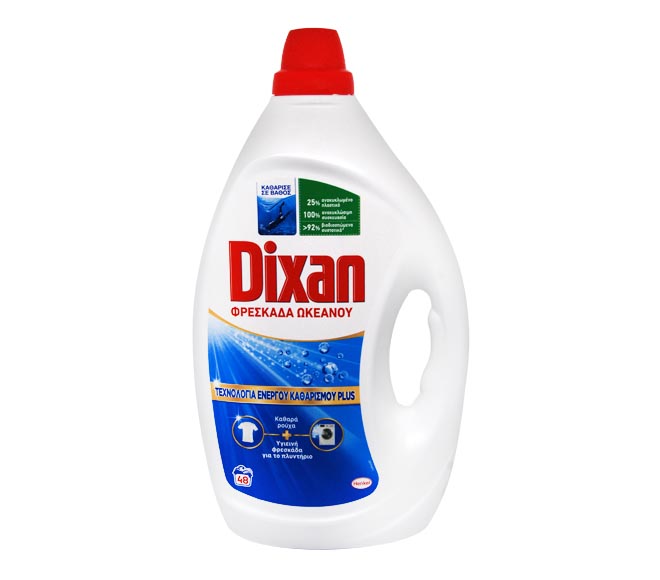DIXAN Plus gel 48 washes 2.160L – Ocean Fresh