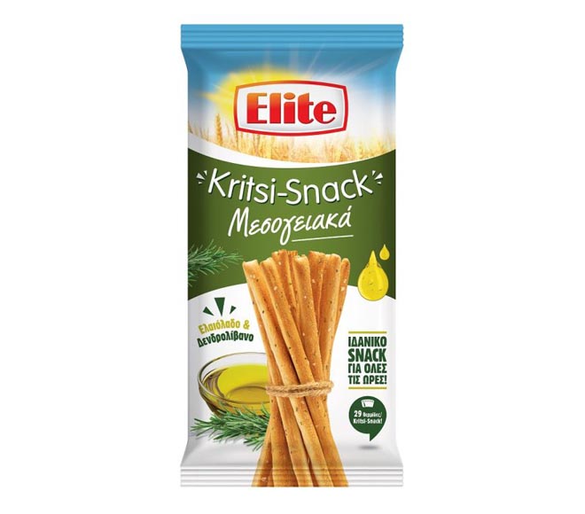 breadsticks ELITE Kritsti-Snack Mesogeiaka 125g – Rosemary & Olive Oil