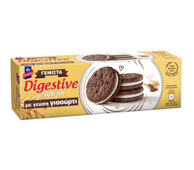 ALLATINI sandwich digestive biscuits with oats 250g – Yogurt