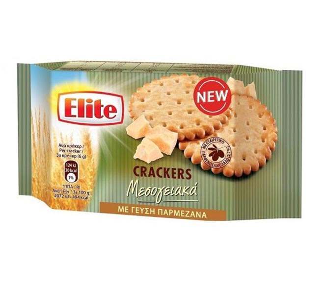 ELITE crackers 105g – Parmesan
