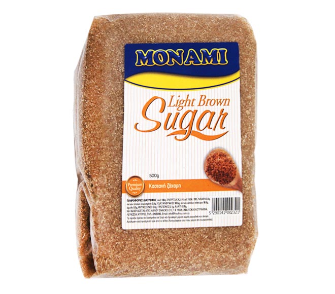 sugar light brown MONAMI 500g
