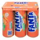 can FANTA Zero - Orange 6x330ml - Zero Sugar added