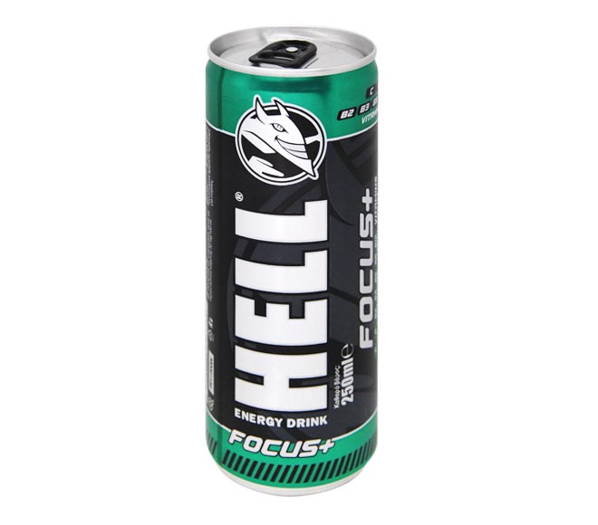 HELL energy drink 250ml – focus