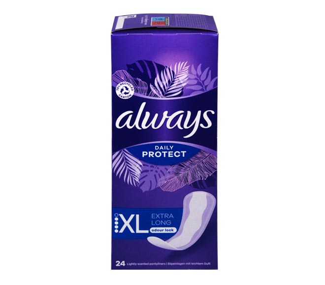 ALWAYS Daily Protect extra long 24pcs – Extra Large