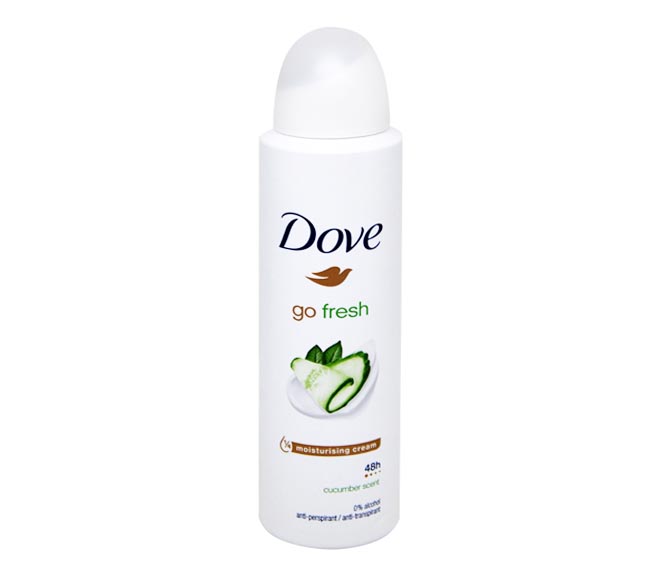 DOVE go fresh deodorant spray 150ml – cucumber