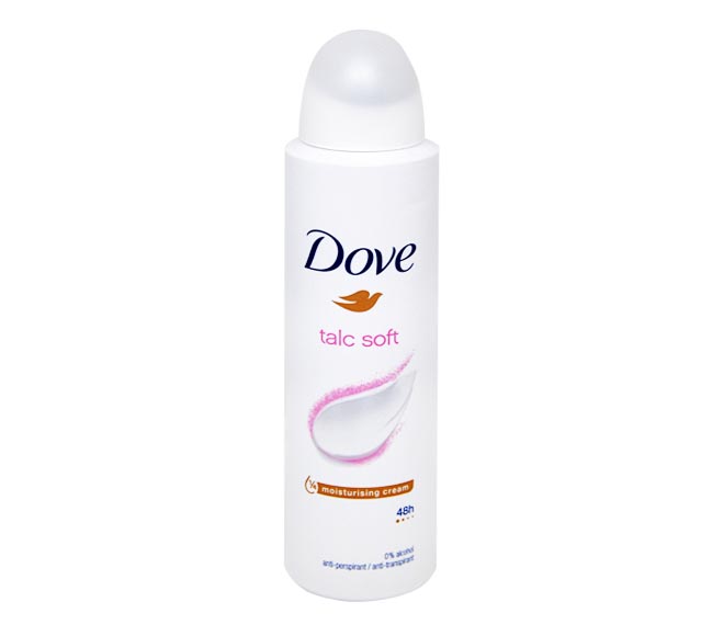 DOVE deodorant spray 150ml – Talc soft