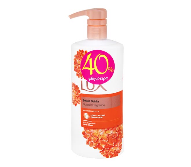LUX fragranced body wash 600ml – Sweet Dahlia (40% OFF)