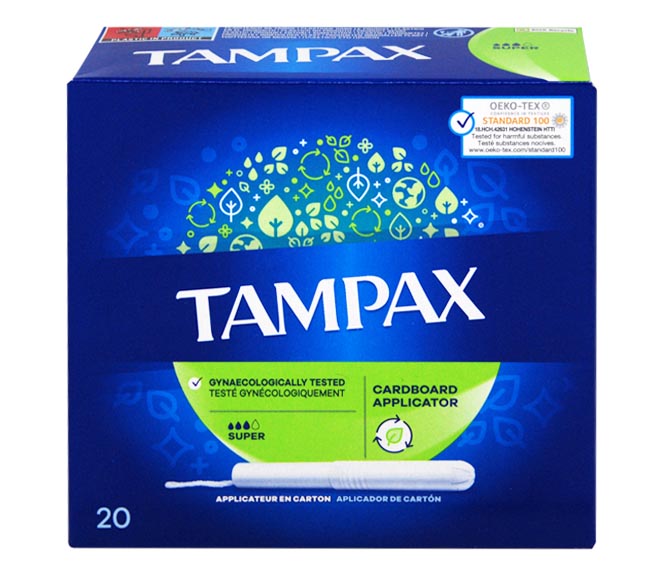 TAMPAX tampons 20pcs – Super