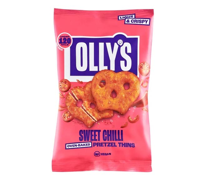 OLLYS Oven Baked Pretzel Thins 35g – Sweet Chilli