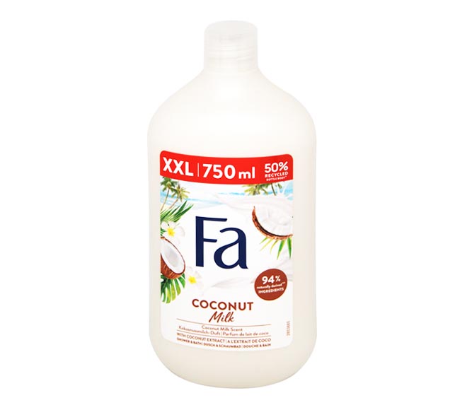 FA shower & bath 750ml – Coconut Milk