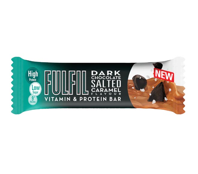 FULFIL bar Protein & Vitamin 55g – Dark Chocolate Salted Caramel