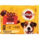 dog PEDIGREE pieces of chicken and lamb liver in gravy 4X100g